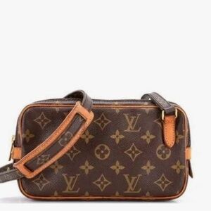 Louis Vuitton Monogram Marley Bandolier Crossbody Bag